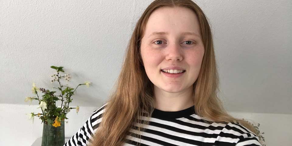 Studerende på HF på VIA i Nørre Nissum